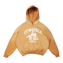 Load image into Gallery viewer, COWGIRLS RULE HOODIE