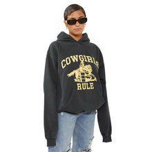 Load image into Gallery viewer, COWGIRLS RULE HOODIE
