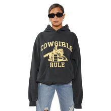 Load image into Gallery viewer, COWGIRLS RULE HOODIE
