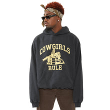 Load image into Gallery viewer, COWGIRLS RULE HOODIE

